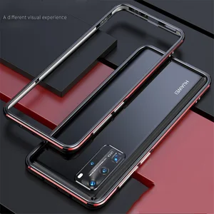 for huawei p40 pro case metal frame double color aluminum bumper protect cover for huawei p40 p40 pro case free global shipping