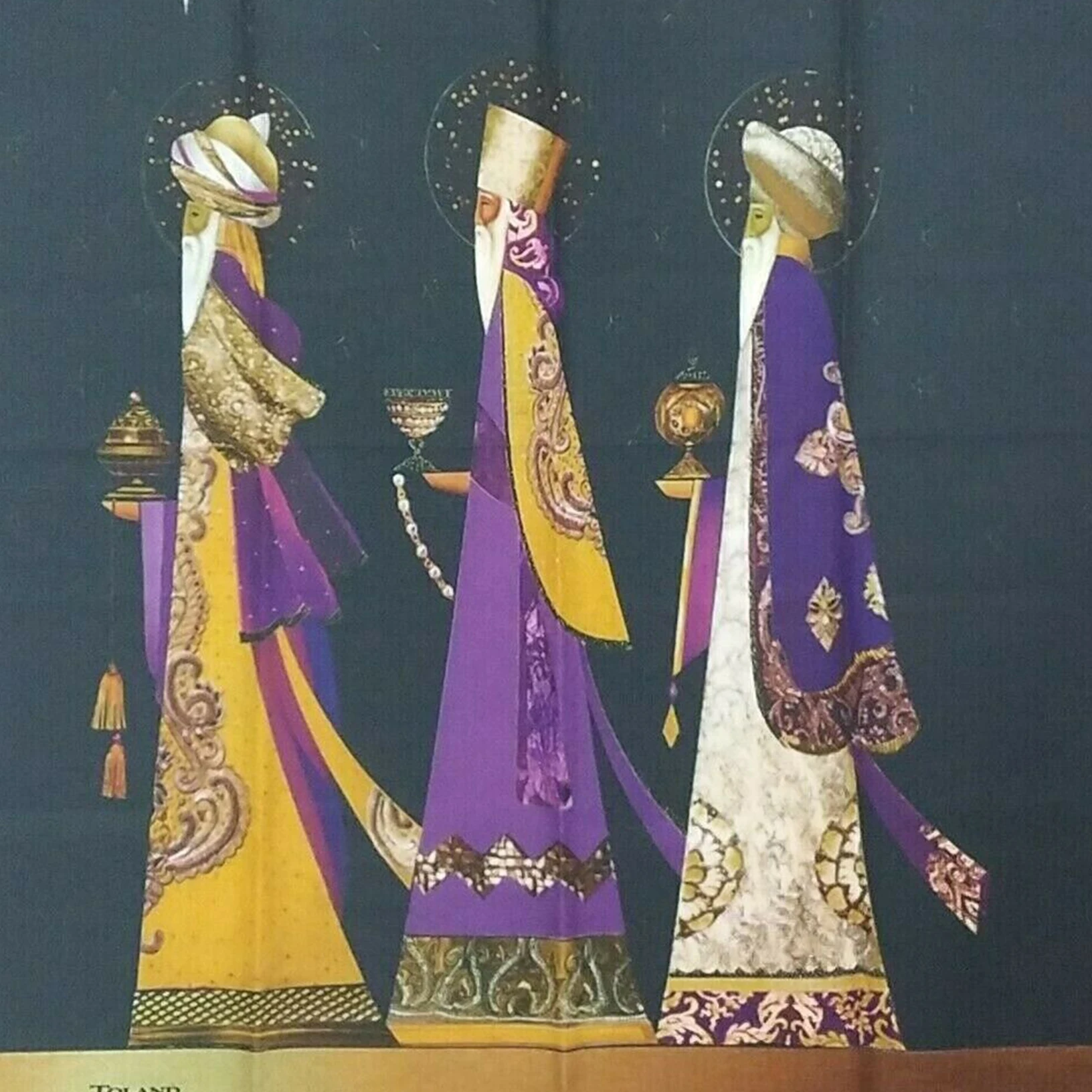 

Флаг религиозного трио 28x40 дюймов