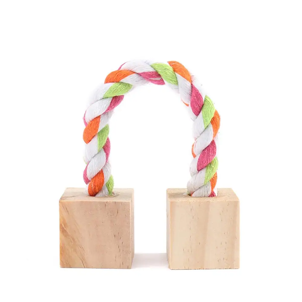 Игрушки для жевания хомяка натуральная короя фотоколокольчик ролик гантели