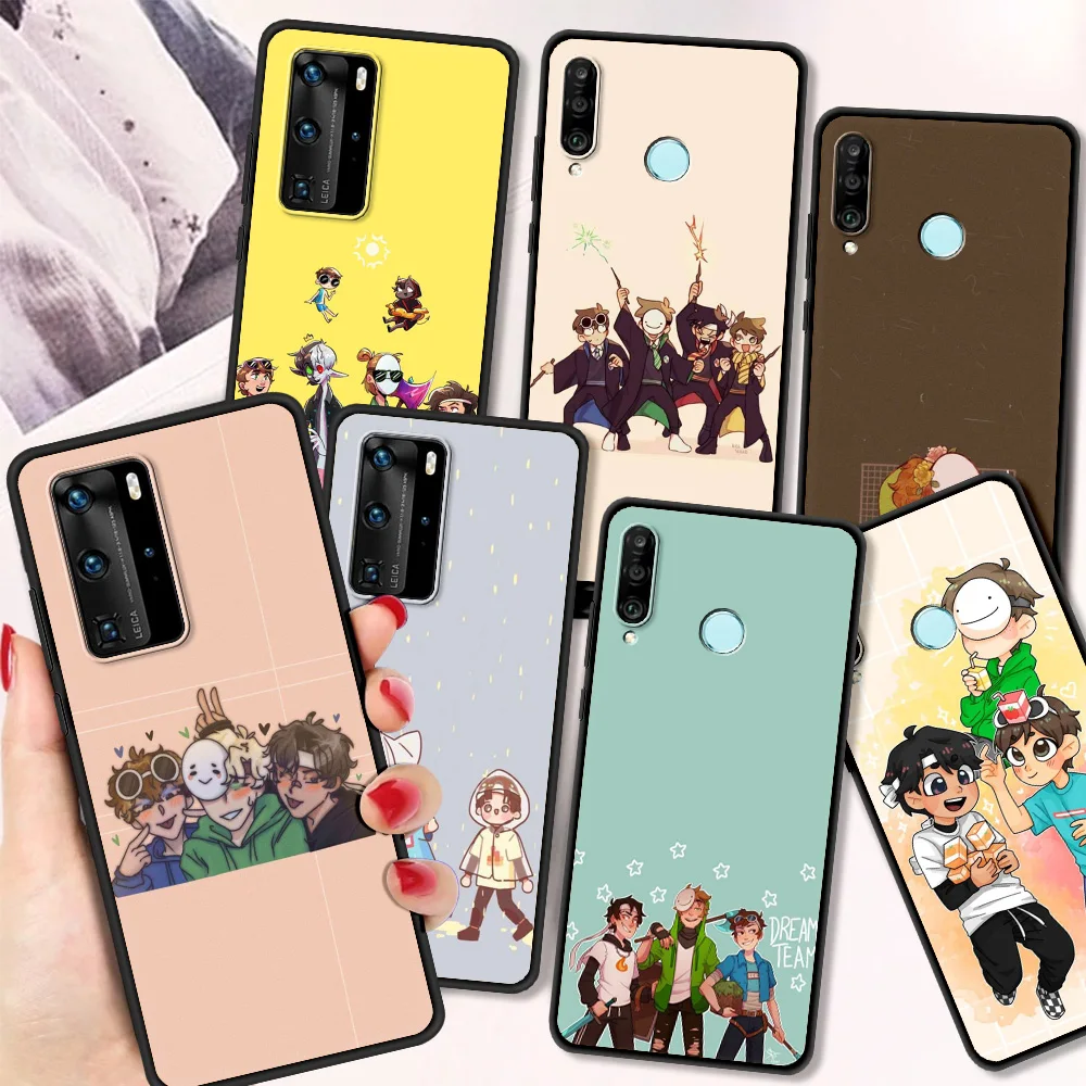 

Dream Smp Game Fundas Case For Huawei P30 Pro P40 Lite E P Smart Y6 Y7 2019 Phone Cover Soft For Huawei P30 Lite Shell Coque Bag