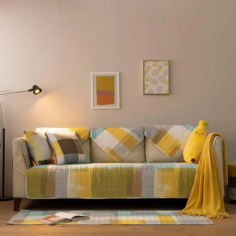 46 чехлы для диванов Нескользящие всесезонные универсальные растягивающиеся