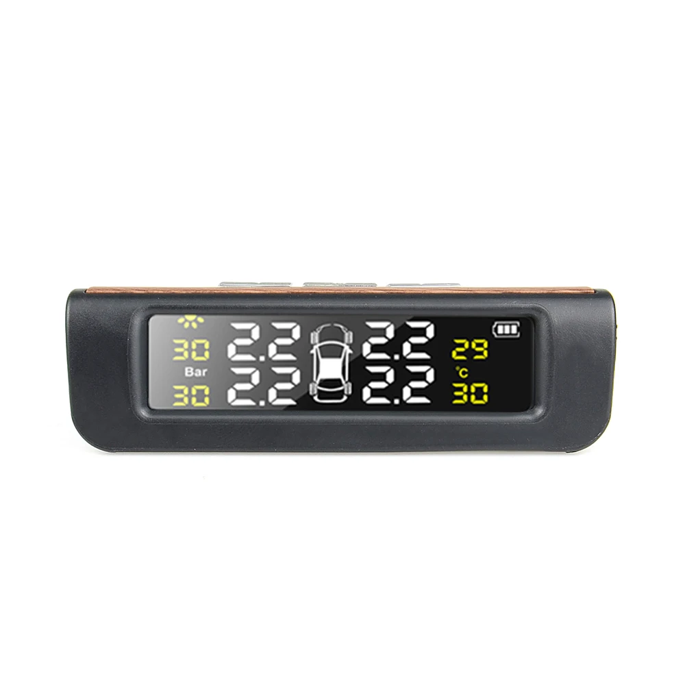 D68 мотоцикл в режиме реального времени шин давление мониторинга системы TPMS Беспроводной ЖК дисплей с 4 шт. внешние датчики