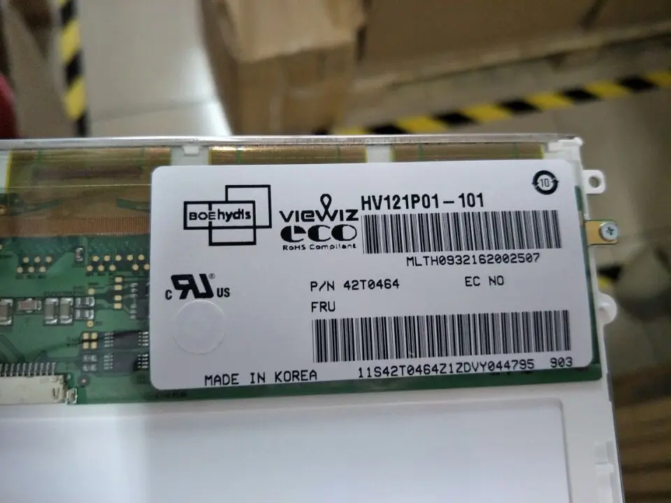 HV121WX6 110 HV121X03 100 HV121P01 101 ЖК дисплей экран дисплея|Мониторы| |