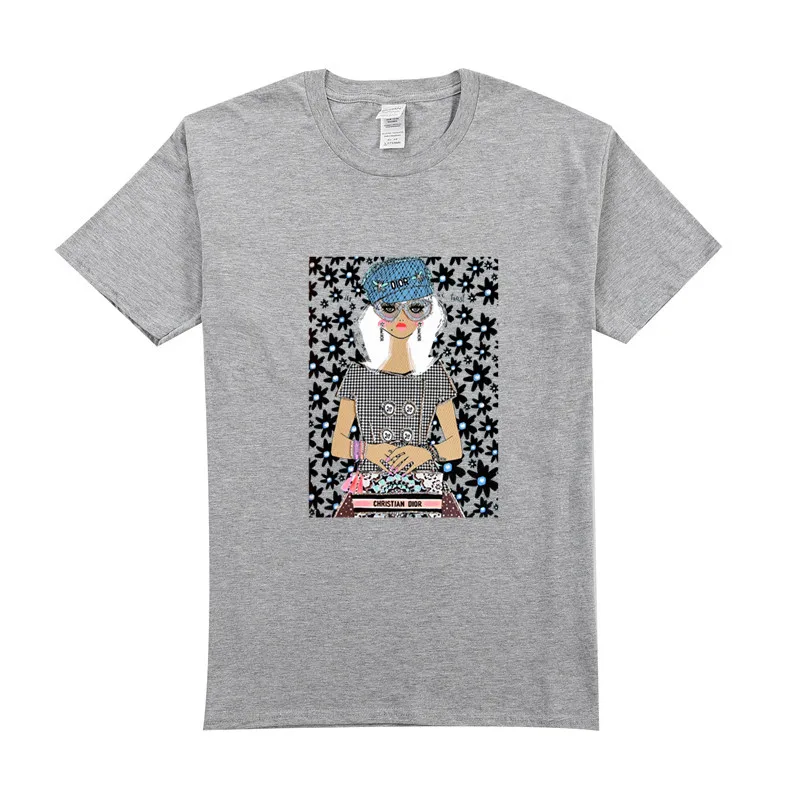 

Tide Brand Summer Thin Round Neck Short Sleeve T-Shirt Men's Trend Casual T-Shirt Loose Fashion Half Sleeve Top Bottoming Shirt