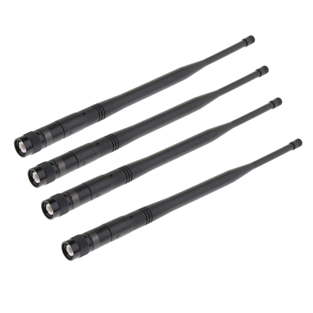 MagiDeal 4x Handheld Wireless Microphone Mic Gain Antenna Stable Signal TNC | Спорт и развлечения