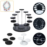 round cupcake stand acrylic display stand for jewelry cake dessert rack party wedding cake stand baby shower decoration holder