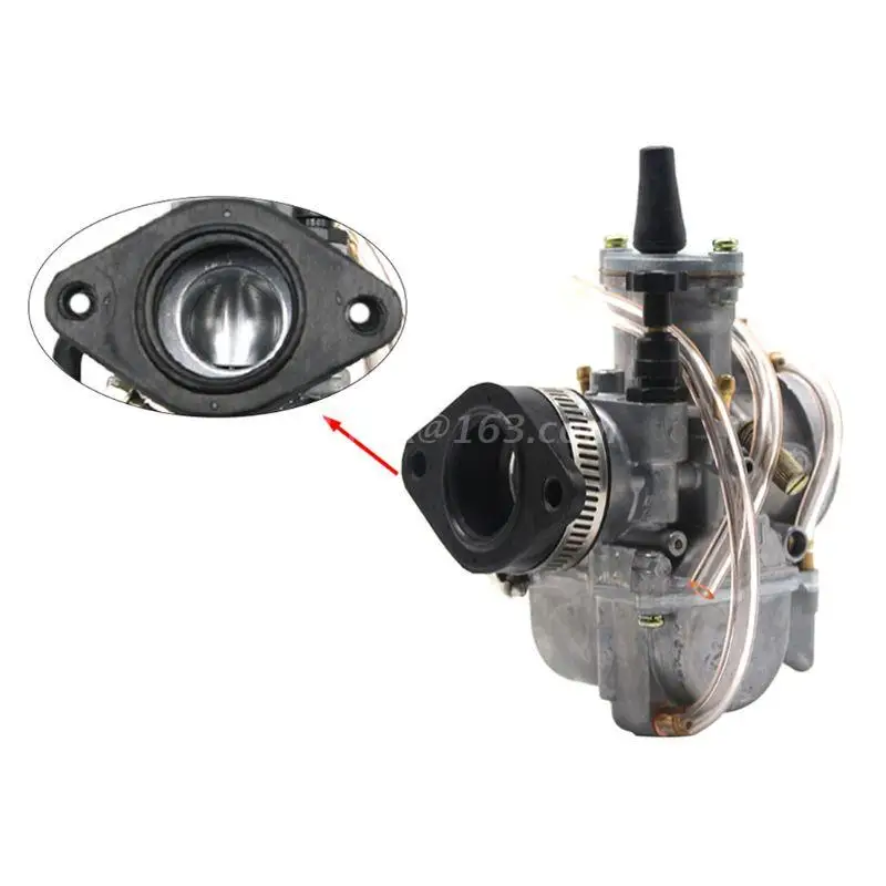 Motorcycle Carburetor Adapter Inlet Intake Pipe Rubber Mat Fit on PWK 28/30mm 32/34mm | Parts