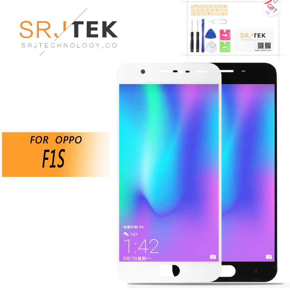 Дисплей 5 ''для OPPO F1S A59 ЖК дисплей с сенсорным экраном и дигитайзером рамкой для