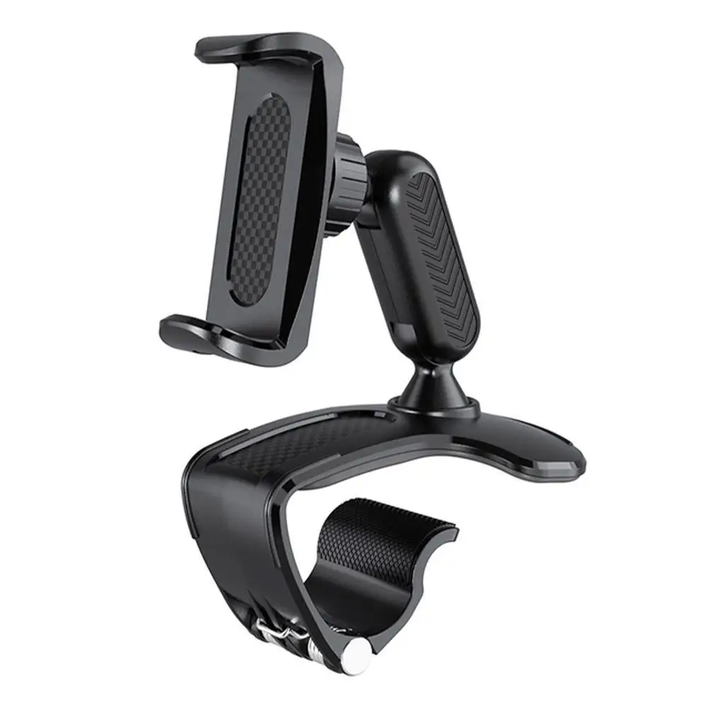 

Автомобильный держатель для телефона с креплением на приборную панель с поворотом на 360 градусов, зажим для зеркала заднего вида, подставка,...