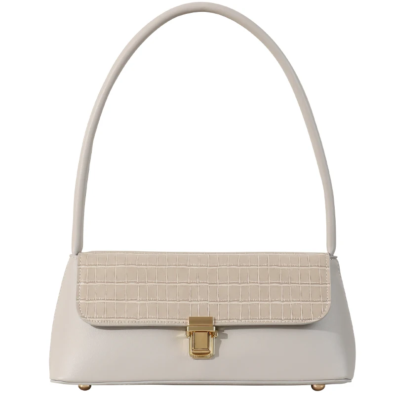 

High Quality Women's Handbag New 2020 Small Satchel Famous Brand Baguette Bag Shoulder Bag Pu leather bags for Women