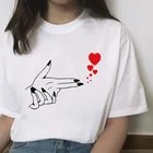 Женская футболка с принтом, летняя футболка с коротким рукавом, классная, 2021