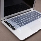 Прозрачная защитная крышка для ноутбука, компьютера, силиконовая наклейка на клавиатуру, универсальная наклейка на ноутбук 14 дюймов