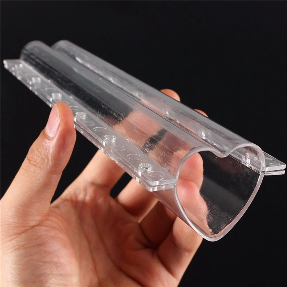 Прозрачная формовочная форма в форме сердца для выращивания овощей и огурцов