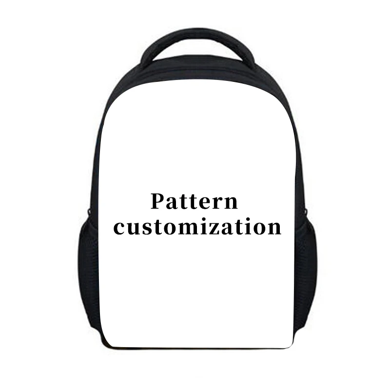 2020 New Custom Picture Knapsack Custom Color Pet Picture Photo Printing Student School Bag Zipper Backpack Boy Girl Pet Lovers