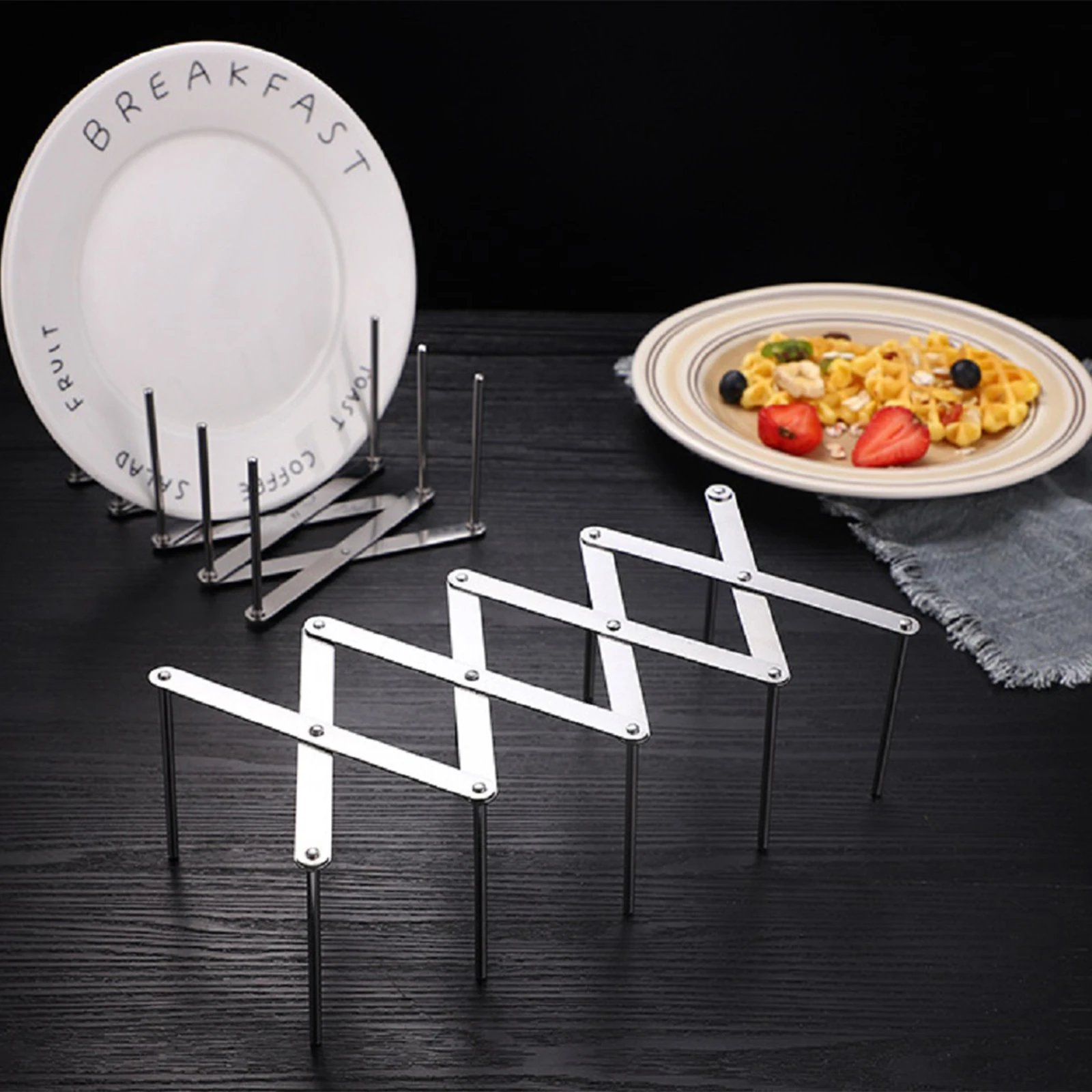 Многофункциональный Кухня стеллажей с крышкой стеллаж Органайзер стенд