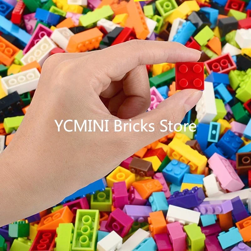 250 шт. строительные блоки город DIY творческий конструктор Модель объемные Блоки