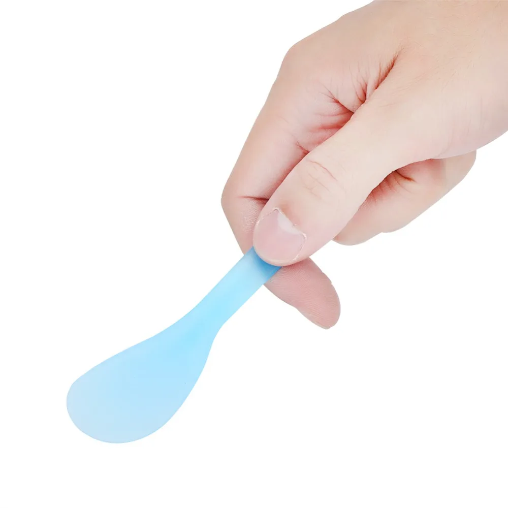 

75pc/Bottle Disposable Plastic Color Tattoo Body Art Spatula Makeup Permanent Tattoo Ink Sticker Eyebrow Lip Body Art Tatoo Tool