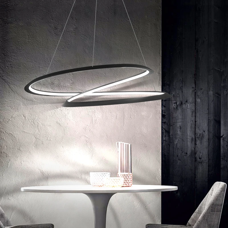 

Led Pendant Lights Home Creative Atmosphere Living Dining Room Lights Bedroom Modern Minimalist Nordic Indoor Art Pendant Lamps