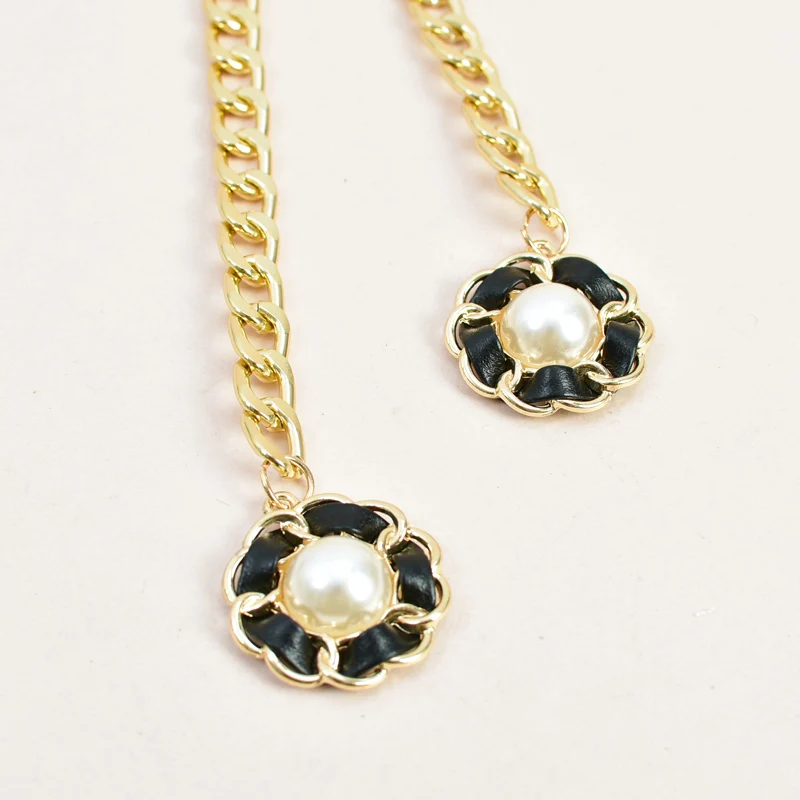 

Pearl waist chain women's accessories waist accessories with suit coat decorative skirt dress waist simple knitting thin belt