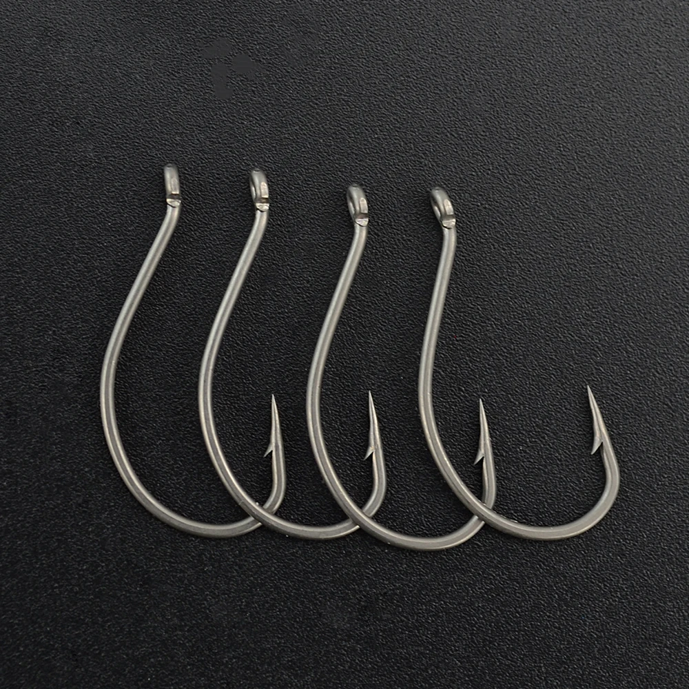 50pcs Coated High Carbon Steel Barbed hooks Carp Fishing Hooks Pack Tackle Accessories 8015