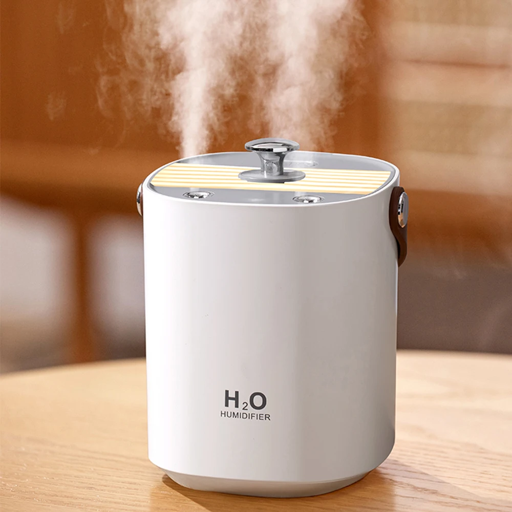 

Увлажнитель воздуха 1,2 л, портативный домашний диффузор для ароматерапии, аккумулятор 4000 мАч, генератор тумана, беспроводной диффузор эфирн...