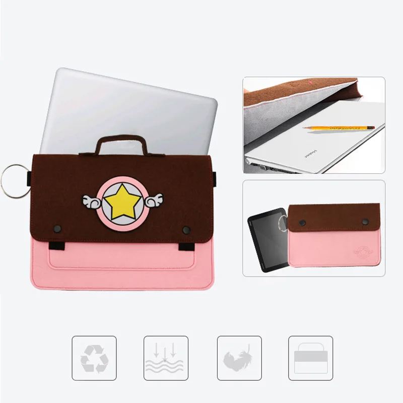 Felt Document Ticket Files Organizer Bag Mouse Business Electronic Briefcases Office Package Lightweight Liner Package Supplies