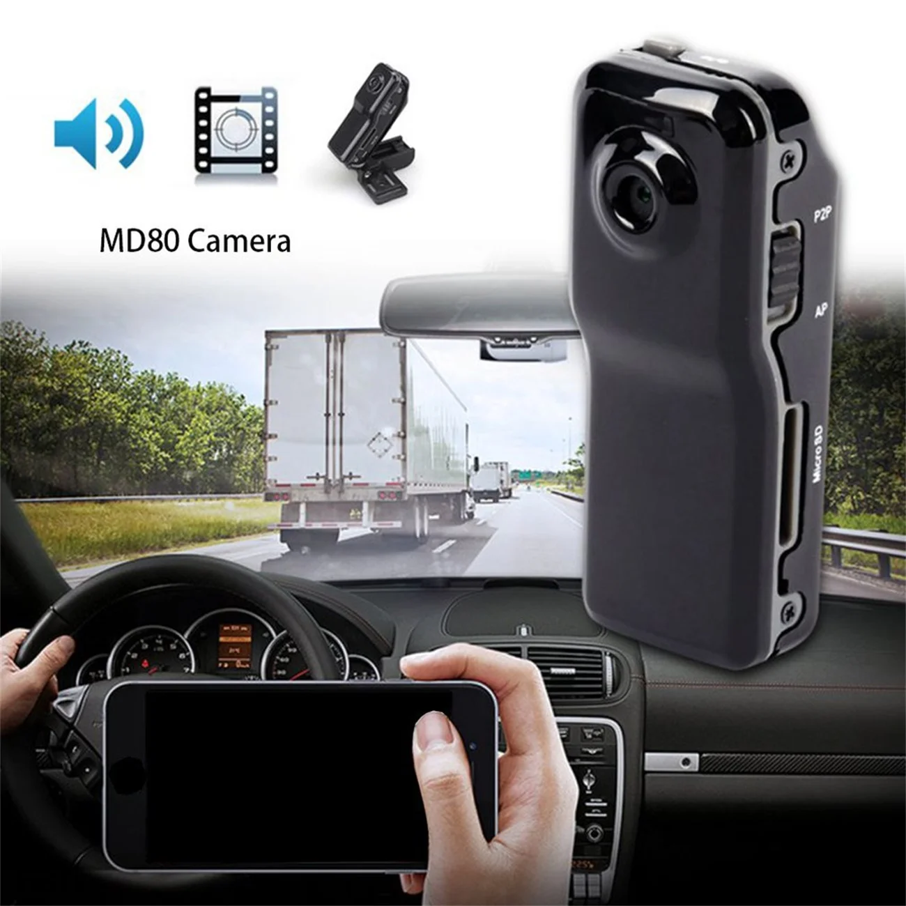 

Mini DVR 720P HD Camera Digital Video Motion Recorder Infrared Camcorder Webcam Micro handheld cam Sport DV Video With Holder