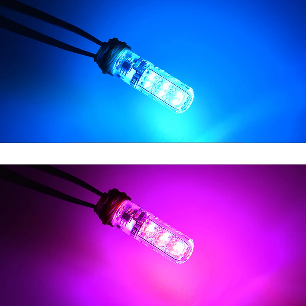 Цветной купол для номерного знака с дистанционным управлением силиконовый клин