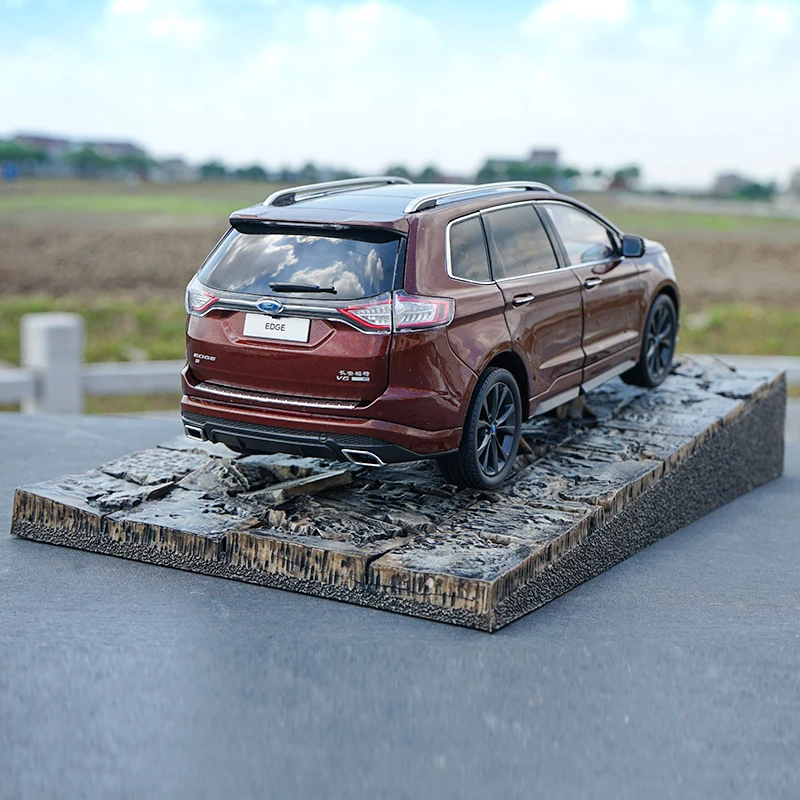 Оригинальный завод Аутентичные 1:18 FORD EDGE 2016 литье под давлением SUV полицейская