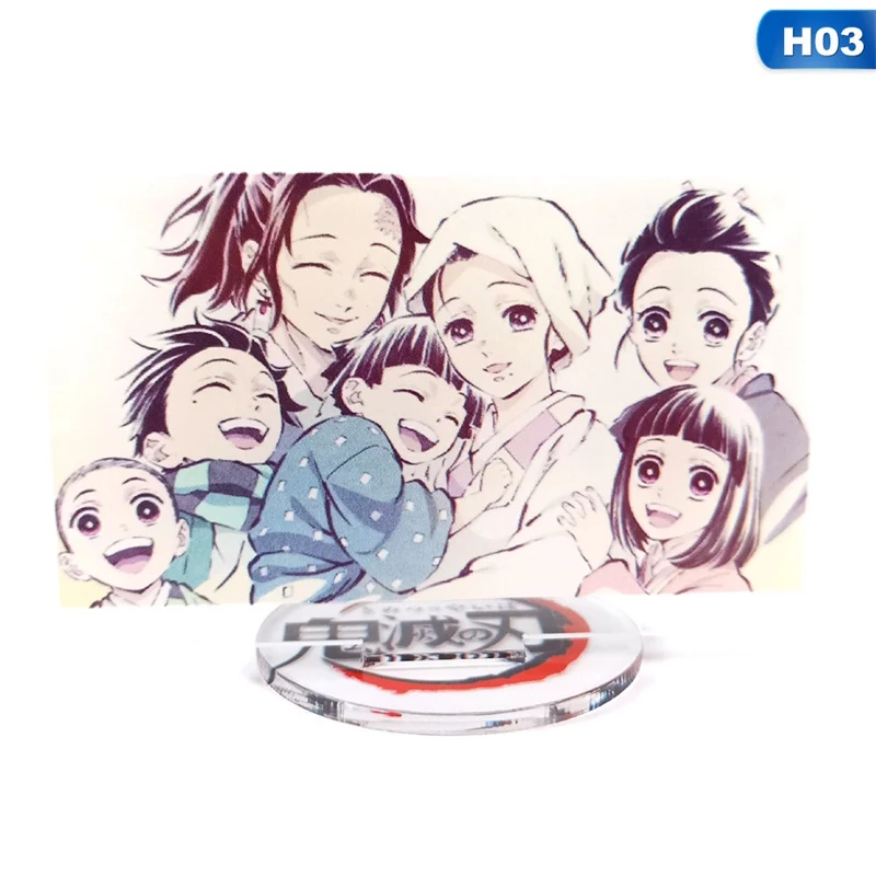 

10cm Demon Slayer Kimetsu no Yaiba Tanjirou Nezuko Kamado Acrylic Stand Figure