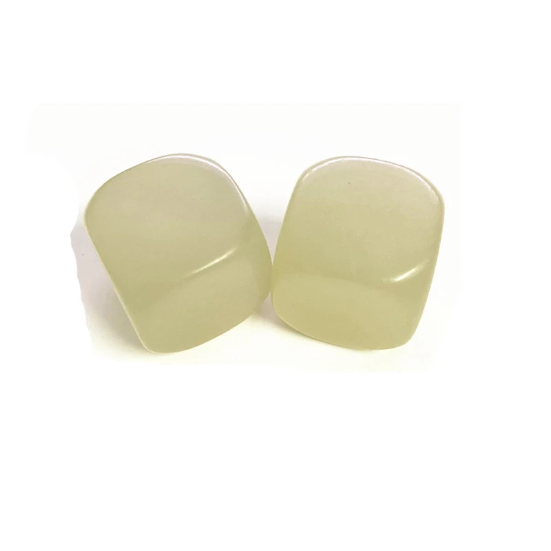 2 шт. 25 мм D6 светящиеся пустые кости с круглым углом для настольных игр