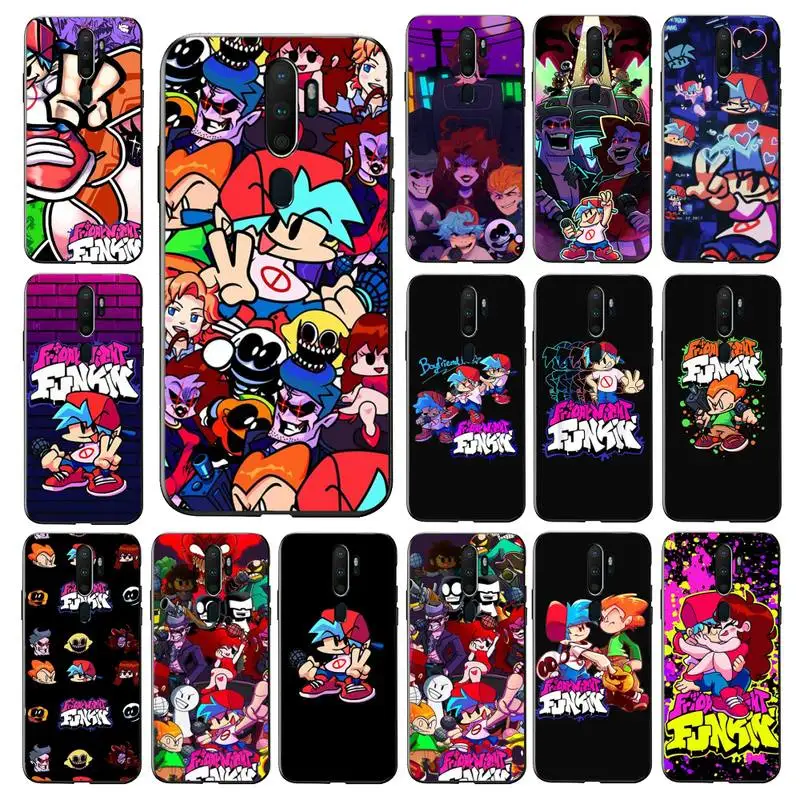 

Yinuoda Hot Game Friday Night Funkin Phone Case for Vivo Y91C Y11 17 19 17 67 81 Oppo A9 2020 Realme c3
