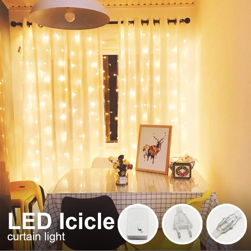 Празднисветильник светодиодсветильник гирлянда на свадьбу Рождественская