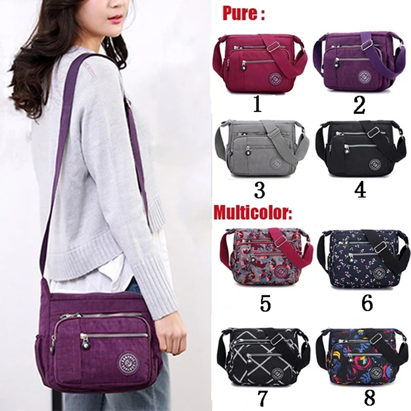 New Women Handbags Casual Crossbody Shoulder Bag Nylon Waterproof Messenger Bags For Lady Diagonal | Багаж и сумки