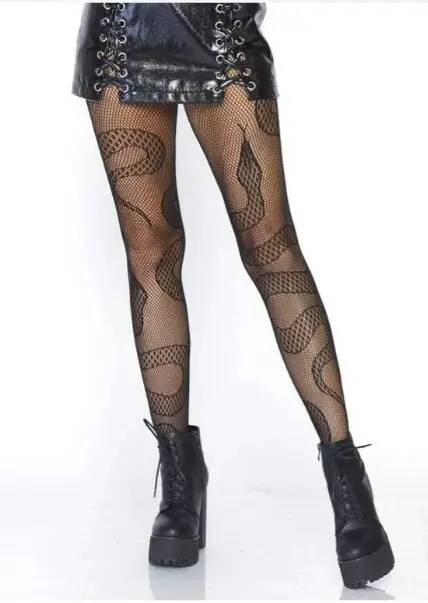 Сексуальные чулки в сеточку