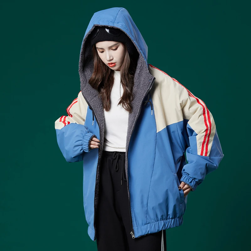 

2020 New Winter, Down Cotton Padded Jacket, Loose, Thickened, Waisted, Cotton Padded, Bread Jacket, Coat, Leisure, Trend
