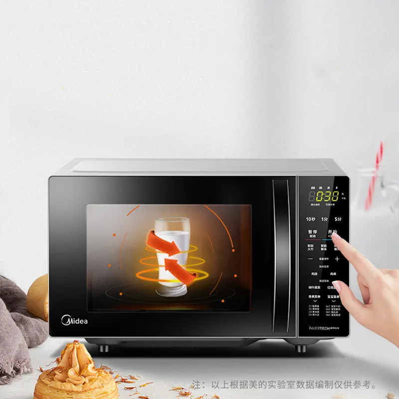

Midea Frequency conversion microwave oven household light wave stove microwave oven oven integrated machine micro steam baking
