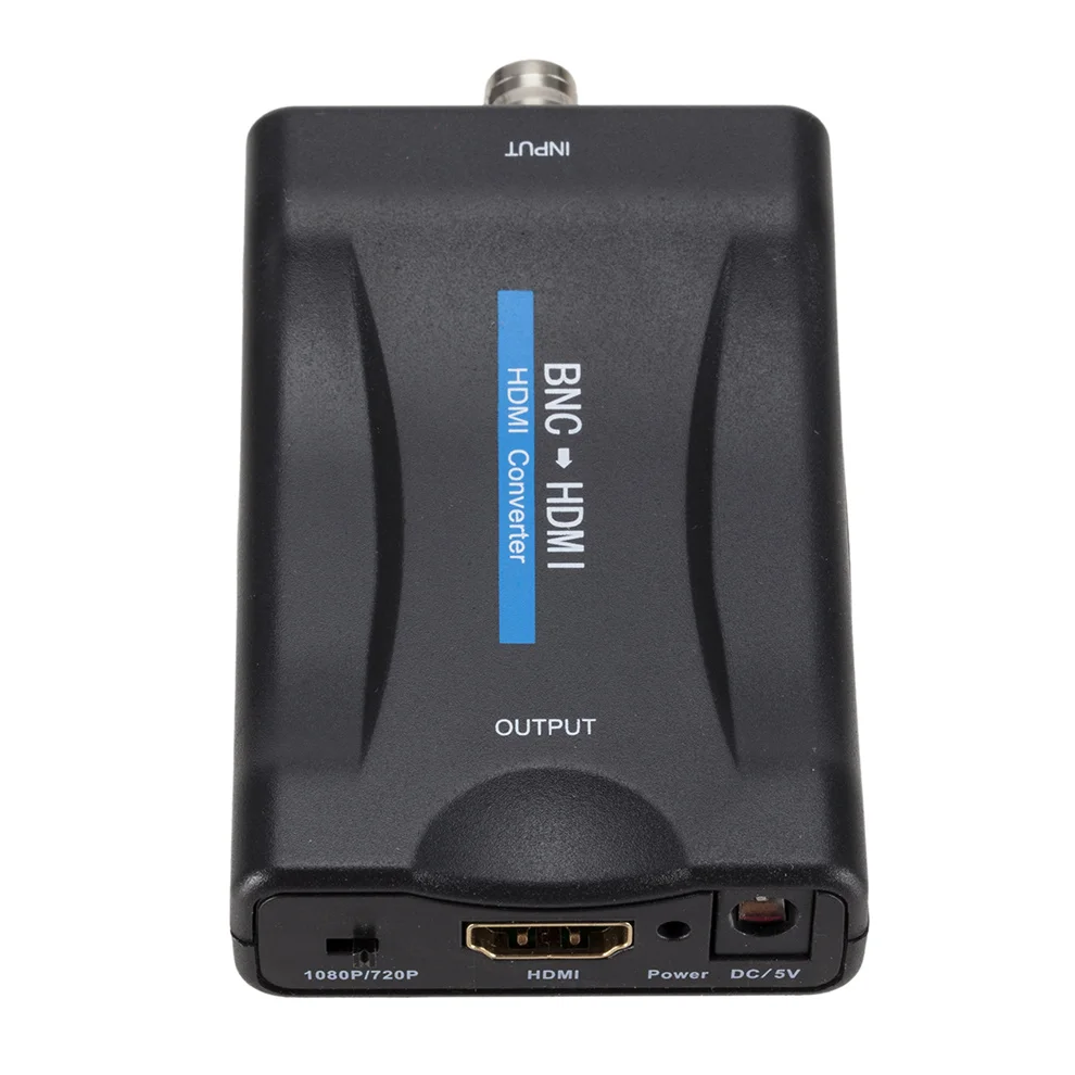 LccKaa BNC-HDMI-совместимый преобразователь 1080P/720P монитор видеонаблюдения сигнала ТВ с
