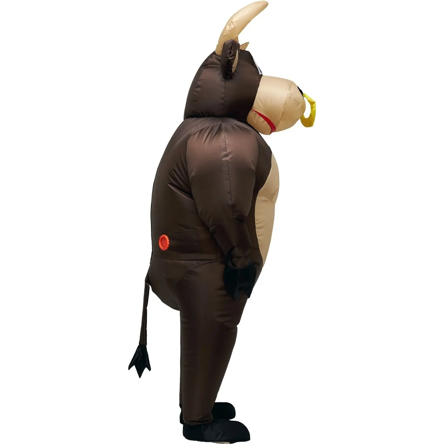 Надувной костюм Бык коричневый. Символ 2021 года сделано в России новый год |