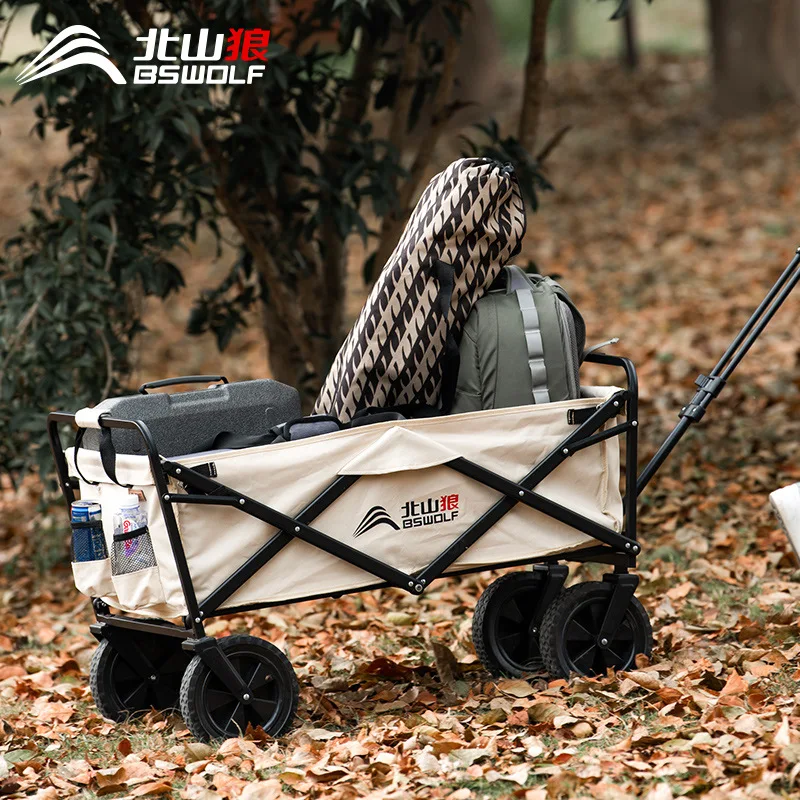 

Portable folding trolley/camping outdoor picnic light weight trolley