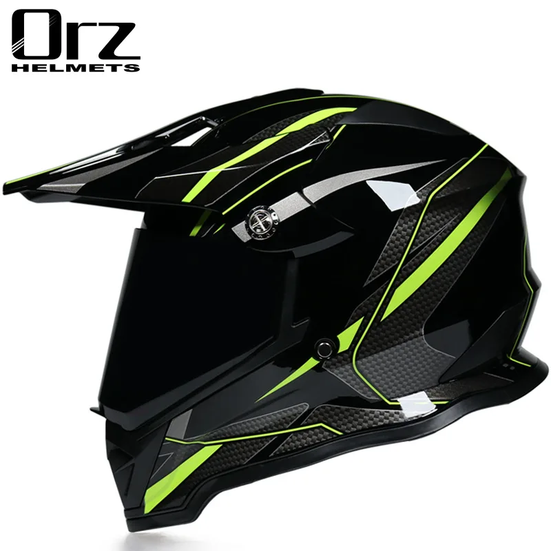 NEW Motorcycle Helmet Motocross Full Face Crash Helmet Visors DOT Approved Multiple Colour