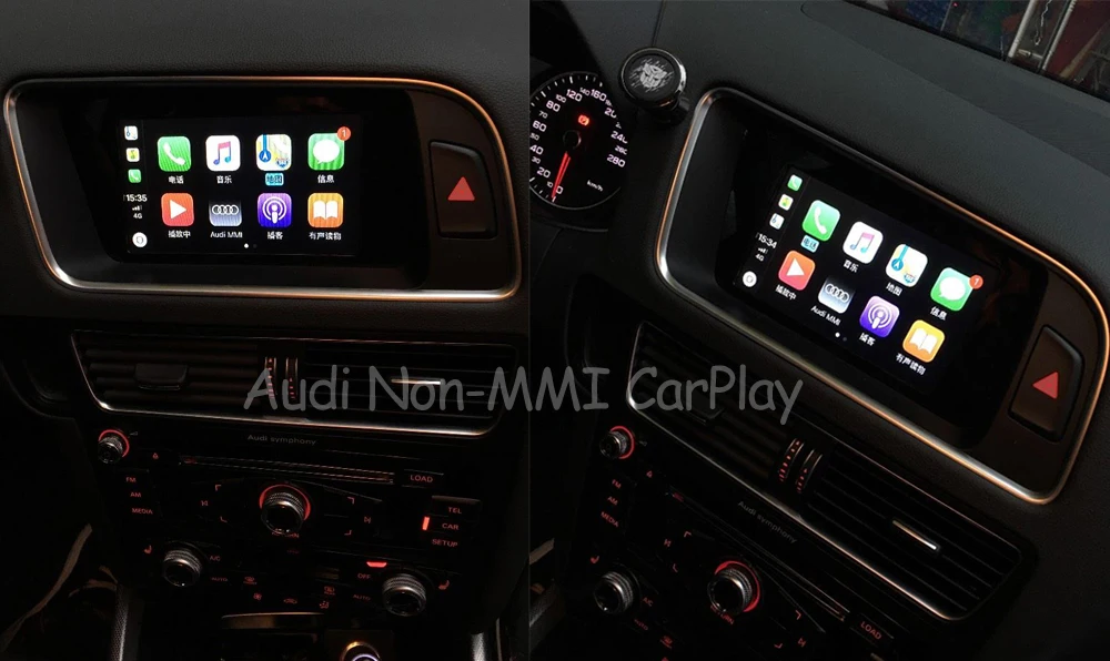 Carlinkit беспроводной Carplay декодер для Audi A4 A5 Q5 Non-MMI muItimedia интерфейс CarPlay& Android авто комплект модернизации
