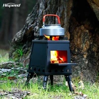 foldable camping fire pit bonfire stove bonfire activity black garden wood stove heating furnace portable outdoor stove