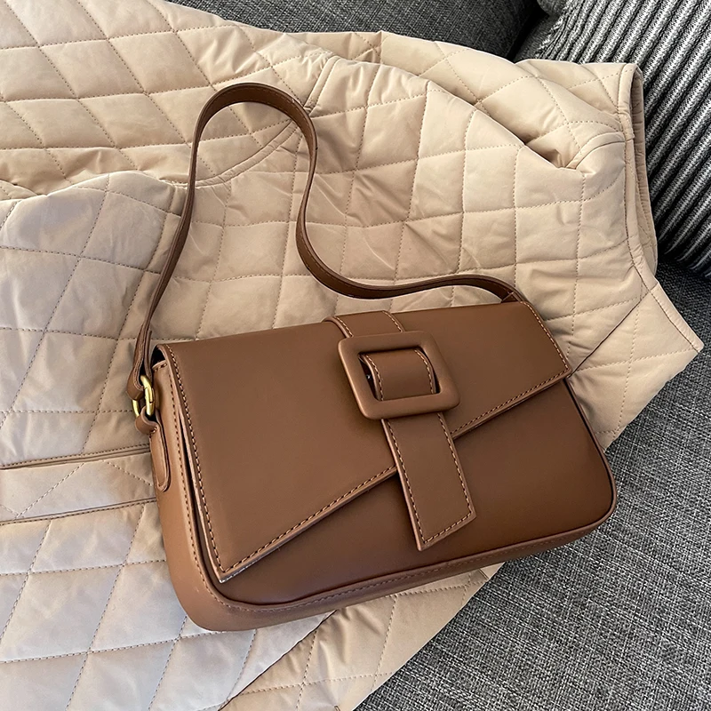 

Vintage Women's Bag Autumn/winter 2021 New Style Messenger Bag Classic Fashion Shoulder Bag Square Bag Underarm Bag Dual-use Bag