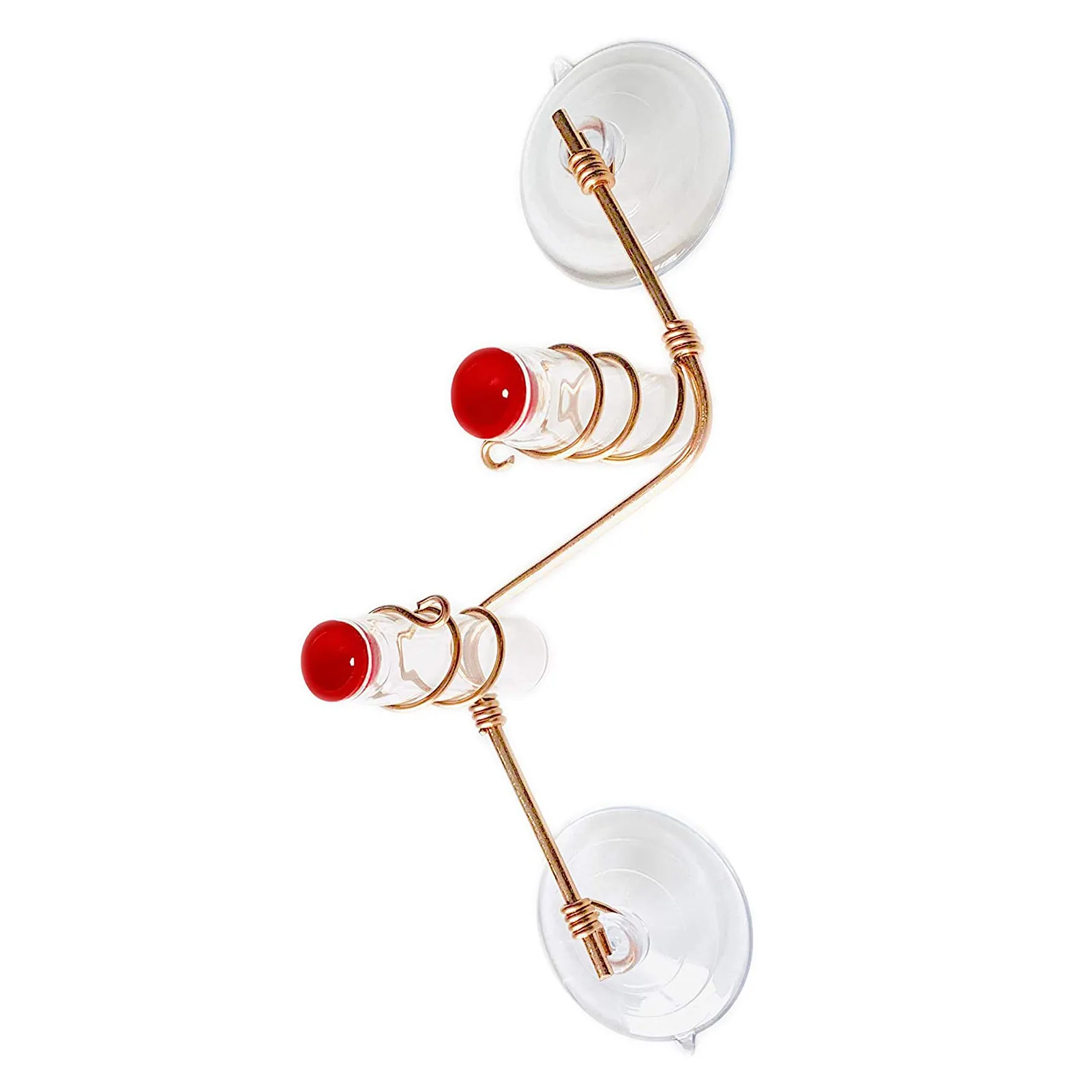 

Creative Suction Cup Style Feeder Easy To Clean Deck Garden Decor Outdoor Hummingbird Feeder Of Decks Terraces Gardens Courtyard