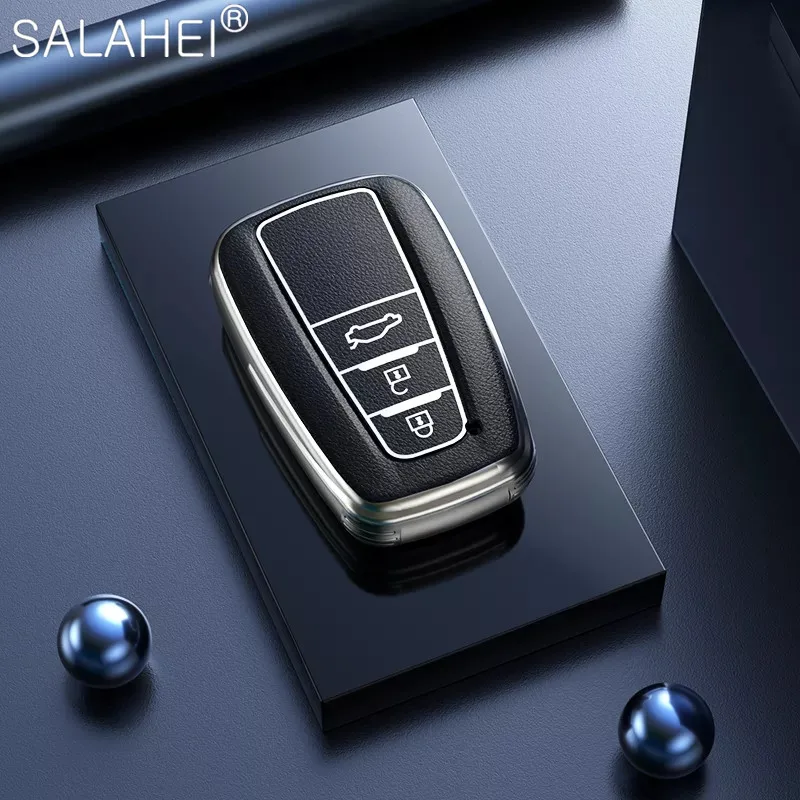 

NEW Fashion TPU Car Key Cover Case For Toyota Camry Corolla C-HR CHR Prado 2018 2 3 Button Auto Key Shell Keychain Accessories