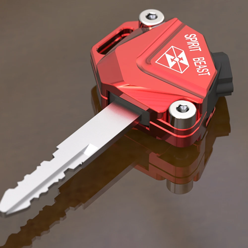 

Дух зверя мотоцикл чехол для ключа оболочка CNC алюминиевые аксессуары для Honda