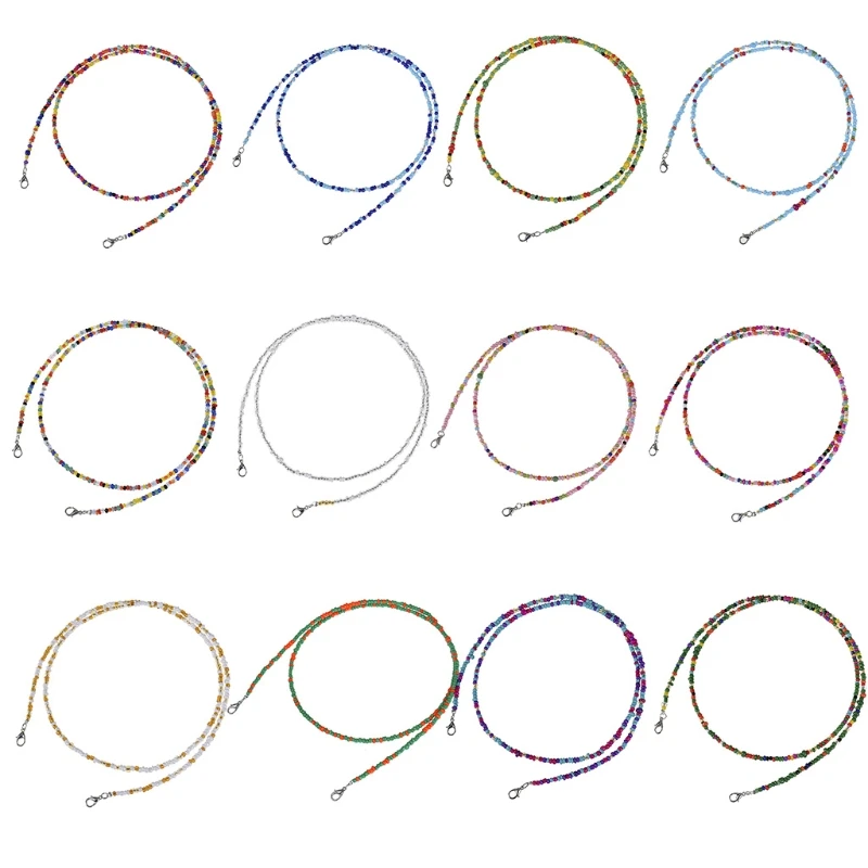 

Цепочка-держатель для маски Лица Многофункциональная с бусинами