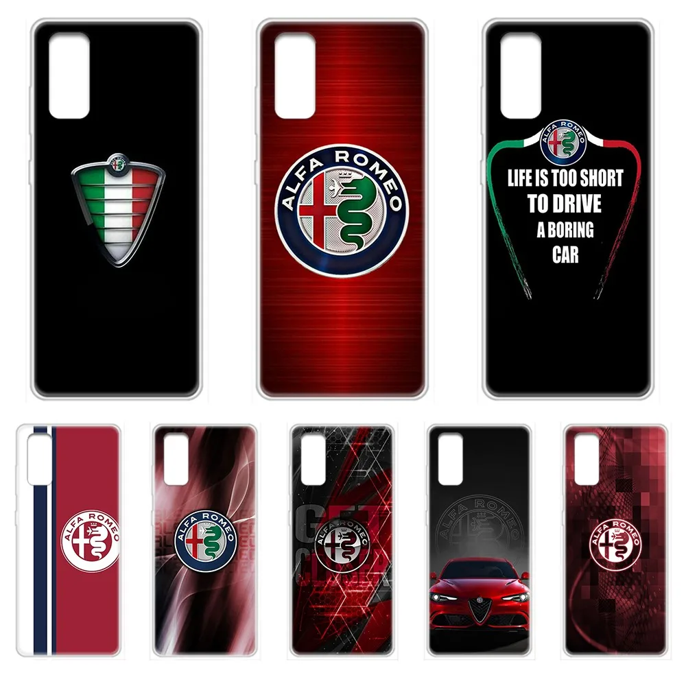 Alfa romeo giulietta итальянский Прозрачный чехол для SamSung Galaxy S 7 8 9 10 11 20 a 20e 50 51 70 71 Plus Edge Ultra