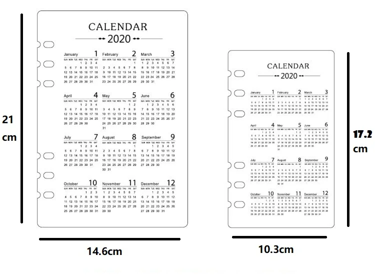 Календарь 2020 полипропиленовая тарелка Kalendar матовый защитный внутренний